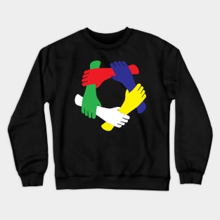 Symbol inspired by Order of Eastern Star logo - It's teamwork! Crewneck Sweatshirt